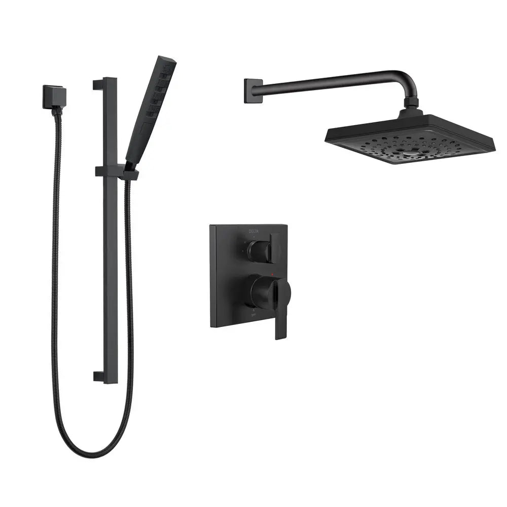 SKD11 Delta Square Pressure Balance Shower Kit - Plumbing Market
