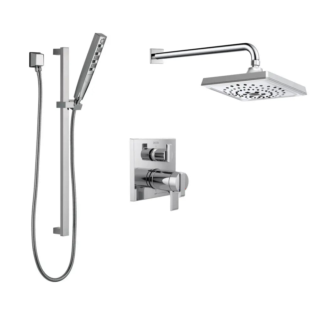 SKD13 Square Thermostatic Shower Kit - Plumbing Market