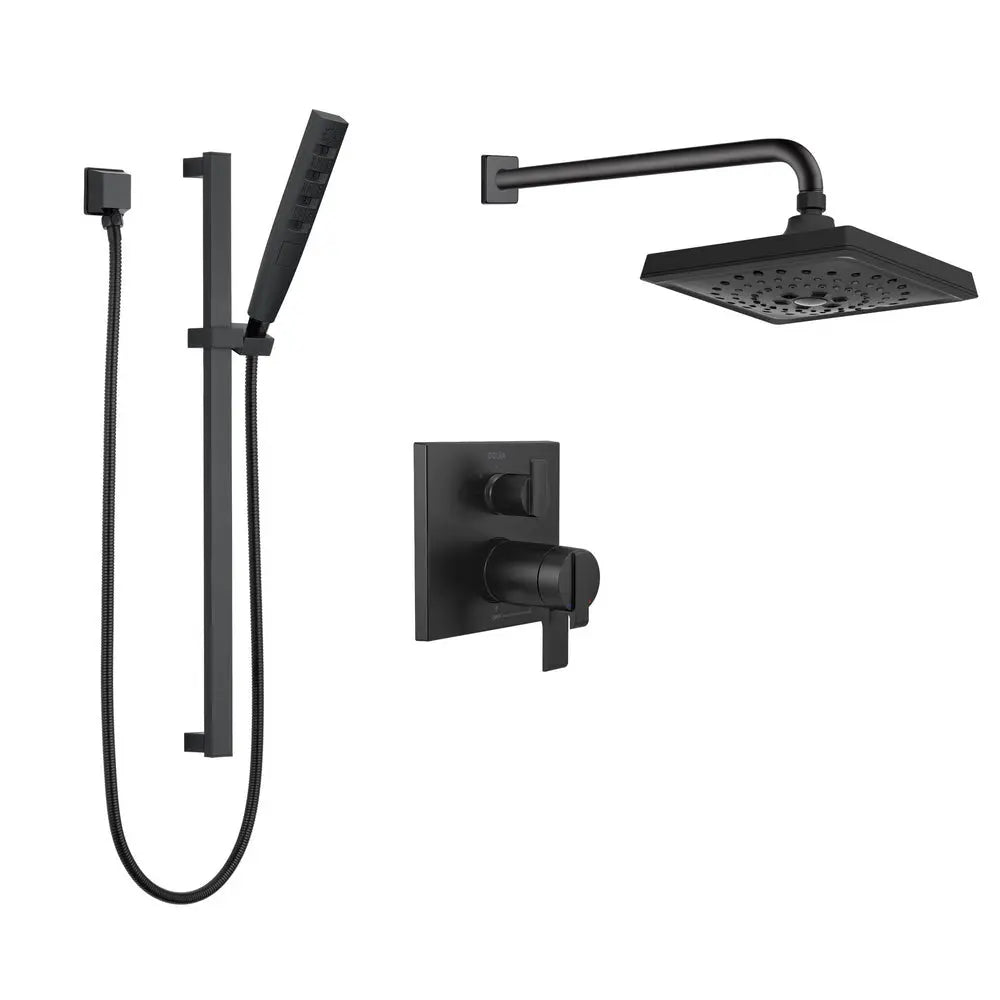 SKD13 Square Thermostatic Shower Kit - Plumbing Market