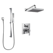 SKD19 Delta Trim Only Square Pressure Balance Shower Kit - Plumbing Market