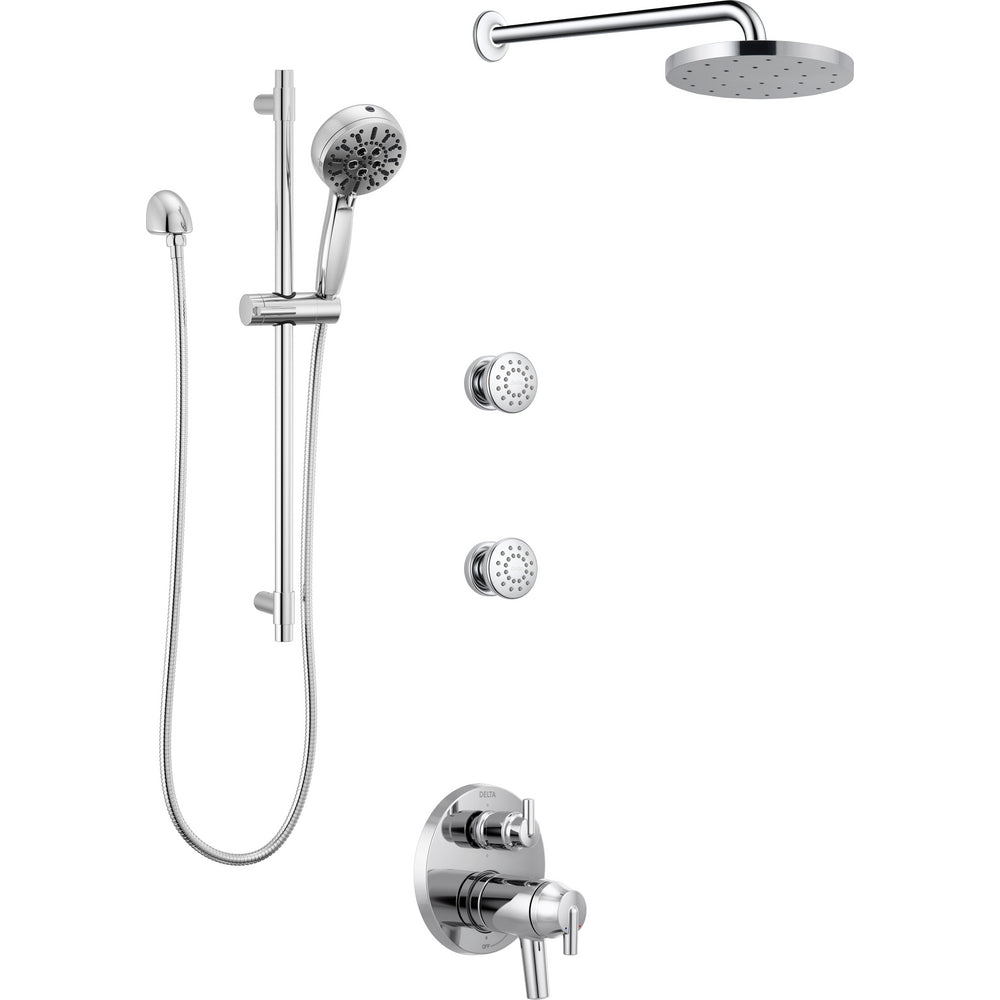 Delta Thermostatic Pro Clean Body Spray Shower Kit - Chrome