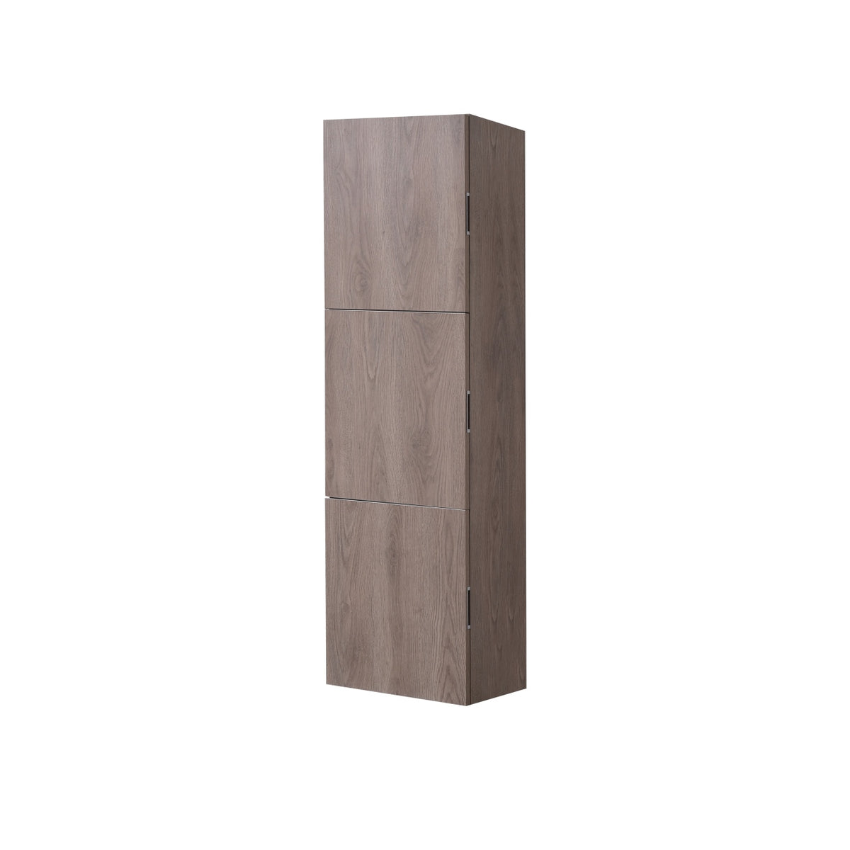 Kube Bath Bliss 18" Wide by 59" High Linen Side Cabinet With Three Doors - Butternut (SLBS59-BTN)