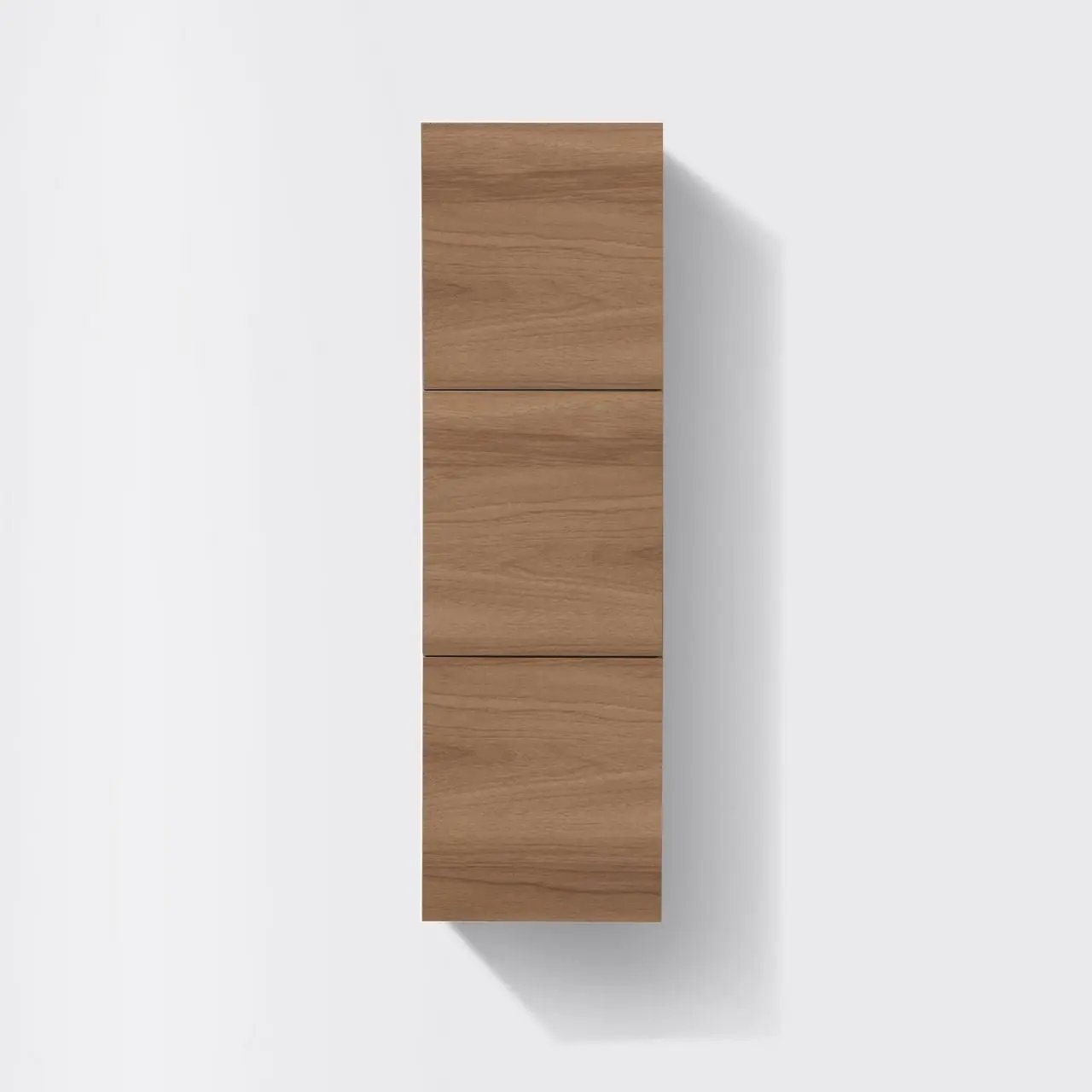SLBS59-HO Bathroom Honey Oak Linen Side Cabinet w/ 3 Large Storage Areas - Plumbing Market