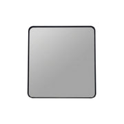 Kube Bath 30'' Smusso Framed Vanity Mirror - Black (SMUSSO30M-BK)