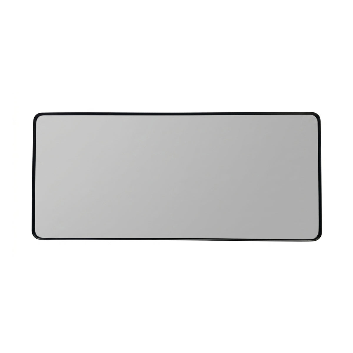 Kube Bath 70'' Smusso Framed Vanity Mirror - Black (SMUSSO70M-BK)