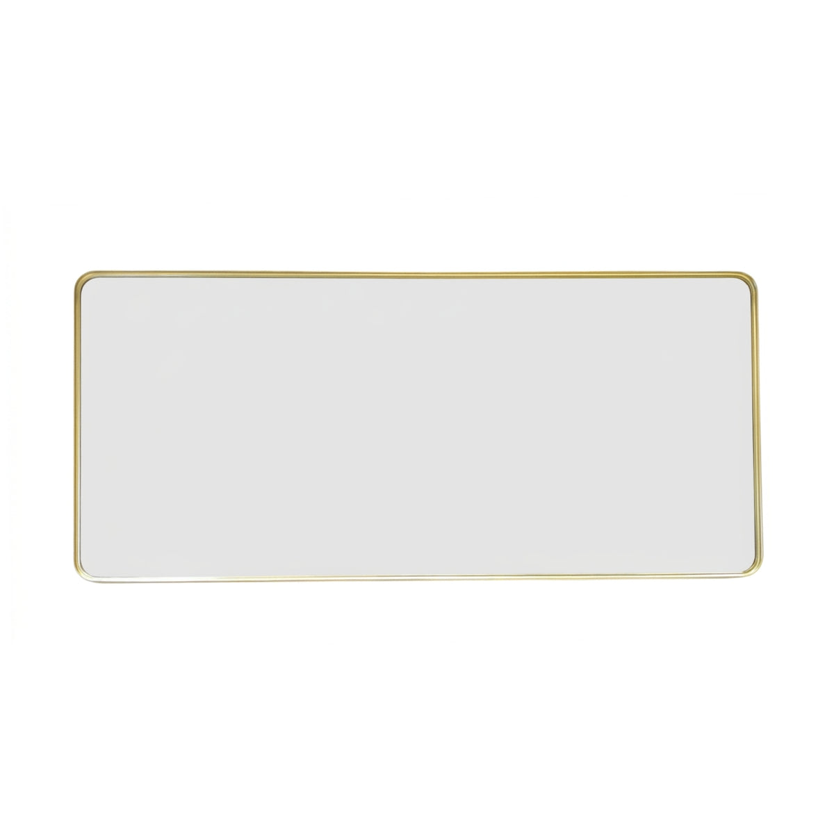Kube Bath 70'' Smusso Framed Vanity Mirror - Brushed Gold (SMUSSO70M-GOLD)