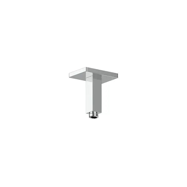 SQUARE 4" CEILING MOUNTED SHOWER ARM WITH SQUARE TUBE - Plumbing Market