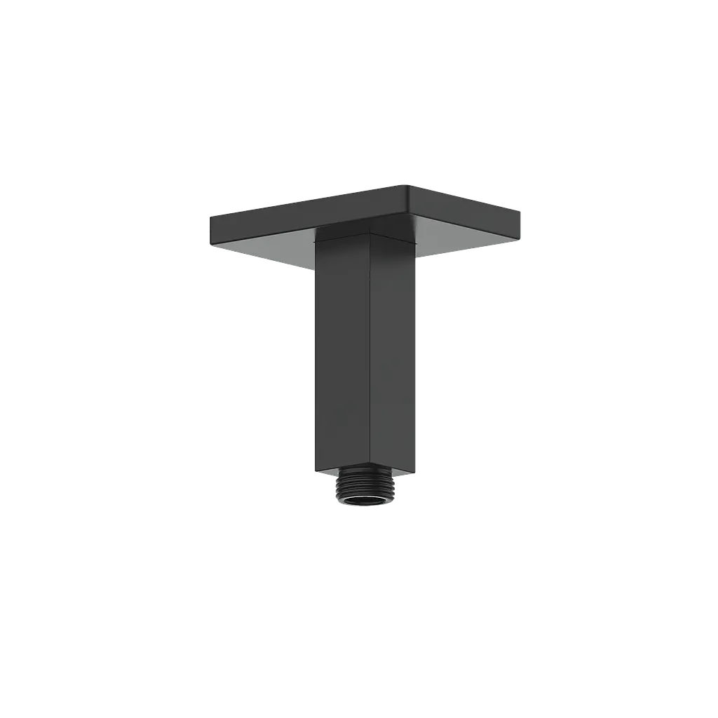 SQUARE 4" CEILING MOUNTED SHOWER ARM WITH SQUARE TUBE - Plumbing Market