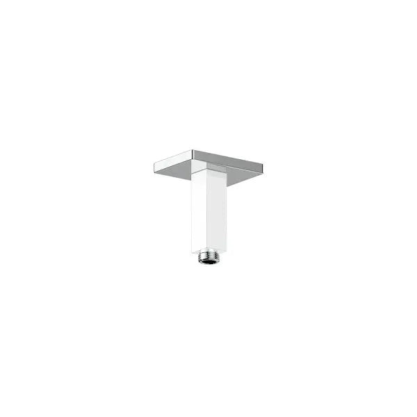 SQUARE 4" CEILING MOUNTED SHOWER ARM WITH SQUARE TUBE - Plumbing Market
