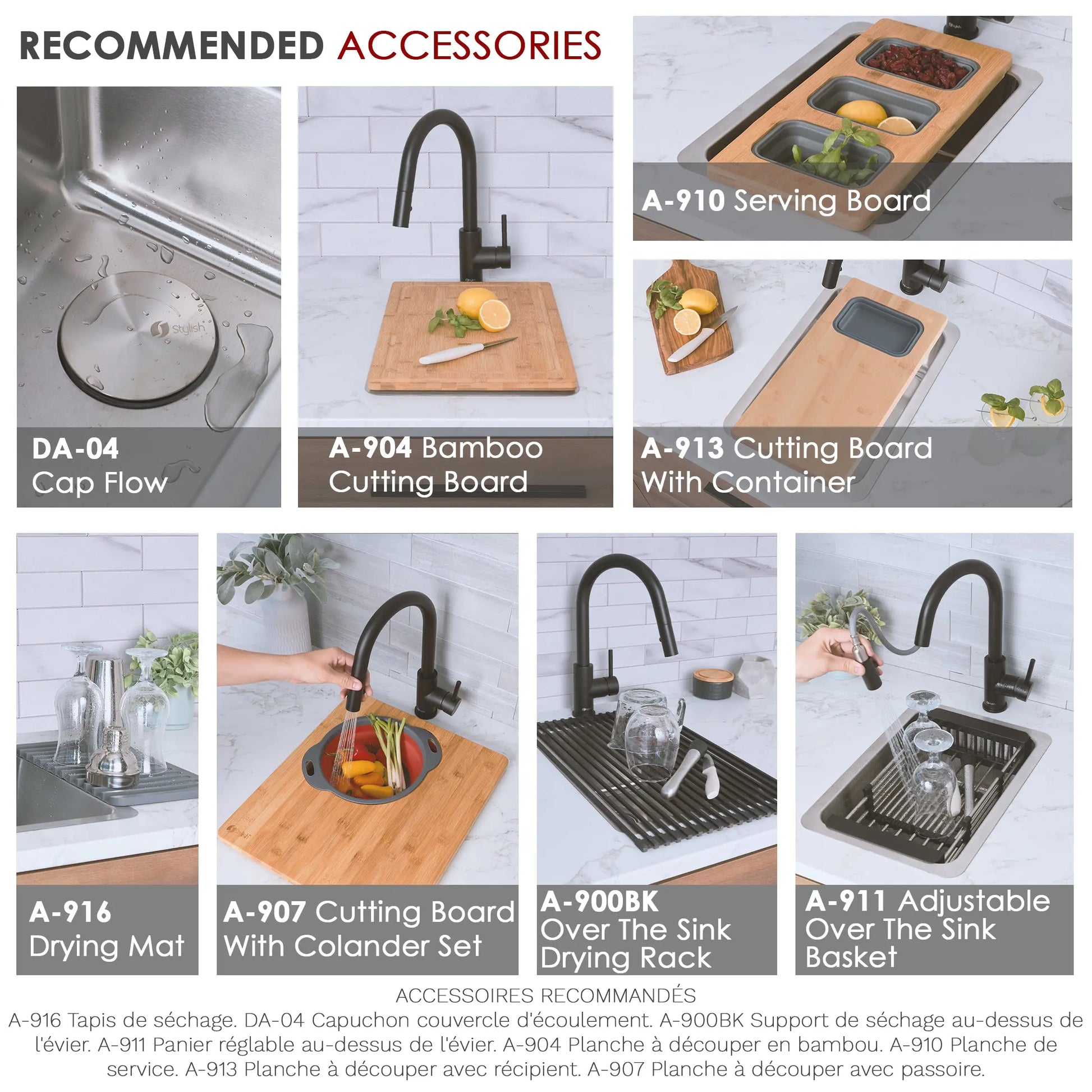 STYLISH 12 inch Single Bowl Undermount and Drop-in Stainless Steel Kitchen Sink S-409T - Plumbing Market
