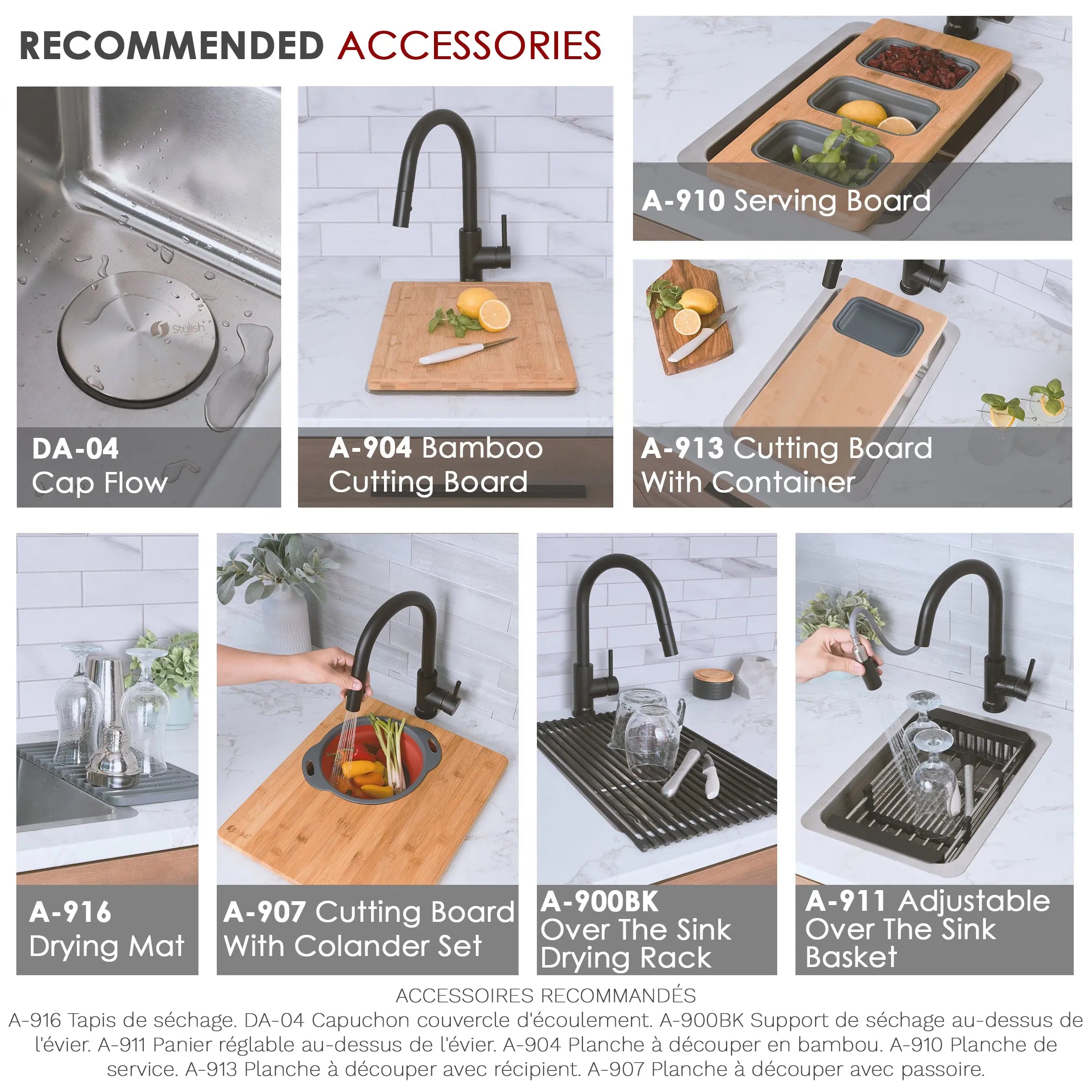 STYLISH 12 inch Single Bowl Undermount and Drop-in Stainless Steel Kitchen Sink S-409T - Plumbing Market