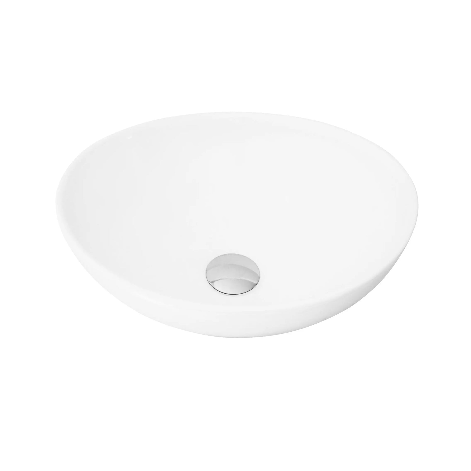 STYLISH 15 inch Oval Vessel Bathroom Sink P-221 - Plumbing Market