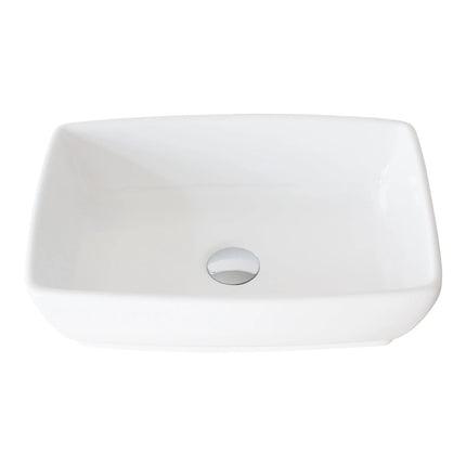 STYLISH 19 inch Rectangular Vessel Bathroom Sink P-220 - Plumbing Market