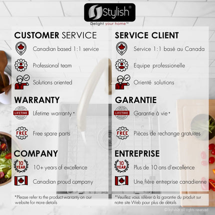 STYLISH 19 inch Single Bowl Undermount Stainless Steel Kitchen Sink Laundry S-308XG - Plumbing Market