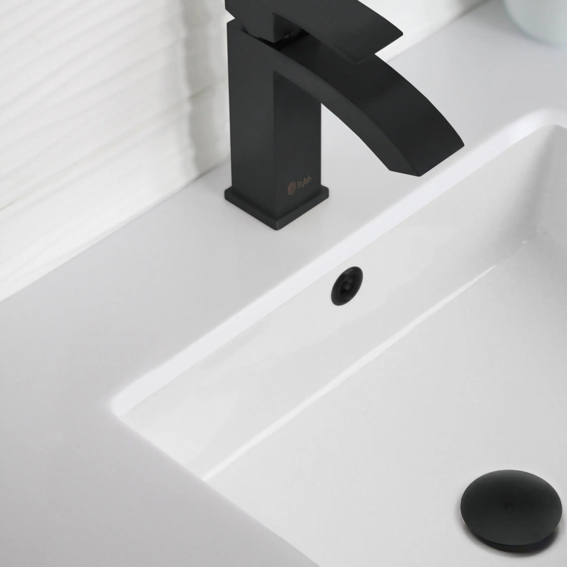STYLISH 20 inch Rectangular Undermount Bathroom Sink with Overflow P-204 - Plumbing Market
