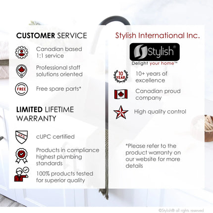 STYLISH 25 inch Dual Mount Single Bowl Gray Composite Granite Kitchen Laundry with Strainer S-825L - Plumbing Market