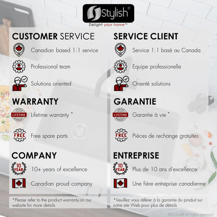 STYLISH 32 inch Dual Mount  Workstation Single Bowl Gray Composite Granite Kitchen Sink with Built in Accessories S-832WL - Plumbing Market