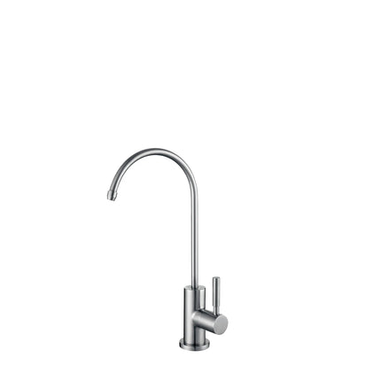 STYLISH Kitchen Sink Drinking Water Tap Faucet Stainless Steel Brushed Finish - Plumbing Market