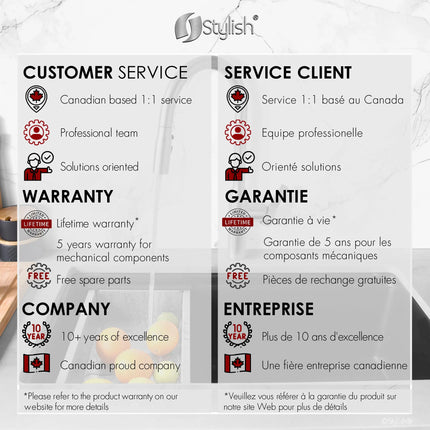 STYLISH Kitchen Sink Faucet Single Handle Pull Down Dual Mode Stainless Steel Brushed Finish K-133S - Plumbing Market