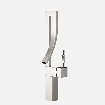 STYLISH Single Handle Bathroom Faucet for Single Hole Brass Vessel Mixer Tap, Polished Chrome Finish  B-101C - Plumbing Market
