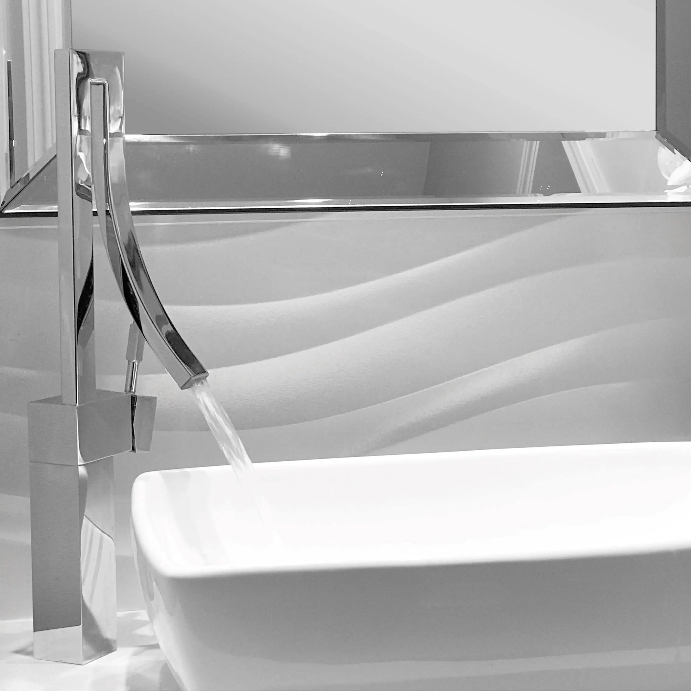 STYLISH Single Handle Bathroom Faucet for Single Hole Brass Vessel Mixer Tap, Polished Chrome Finish  B-101C - Plumbing Market