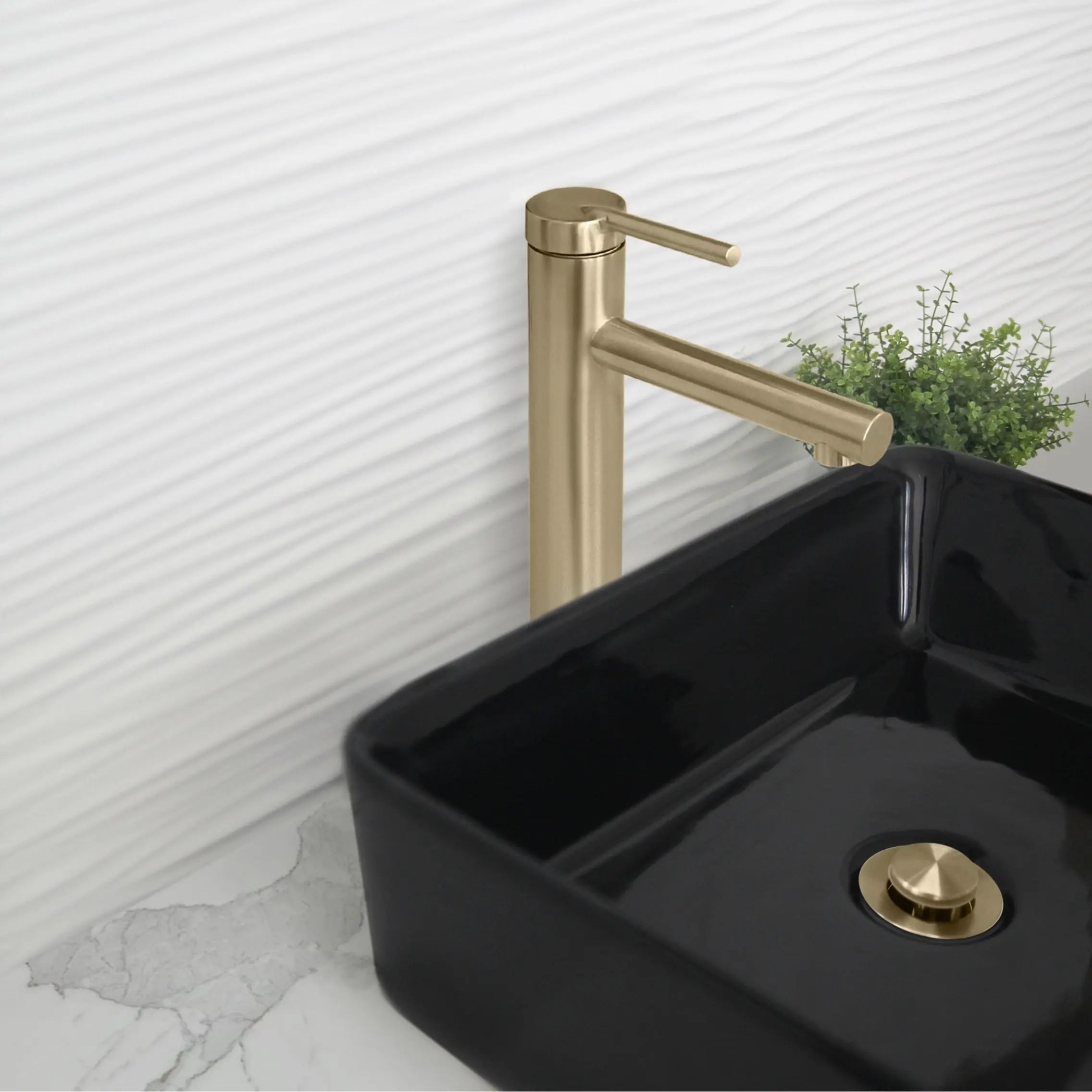 STYLISH Single Handle Bathroom Vessel Sink Faucet B-123G - Plumbing Market