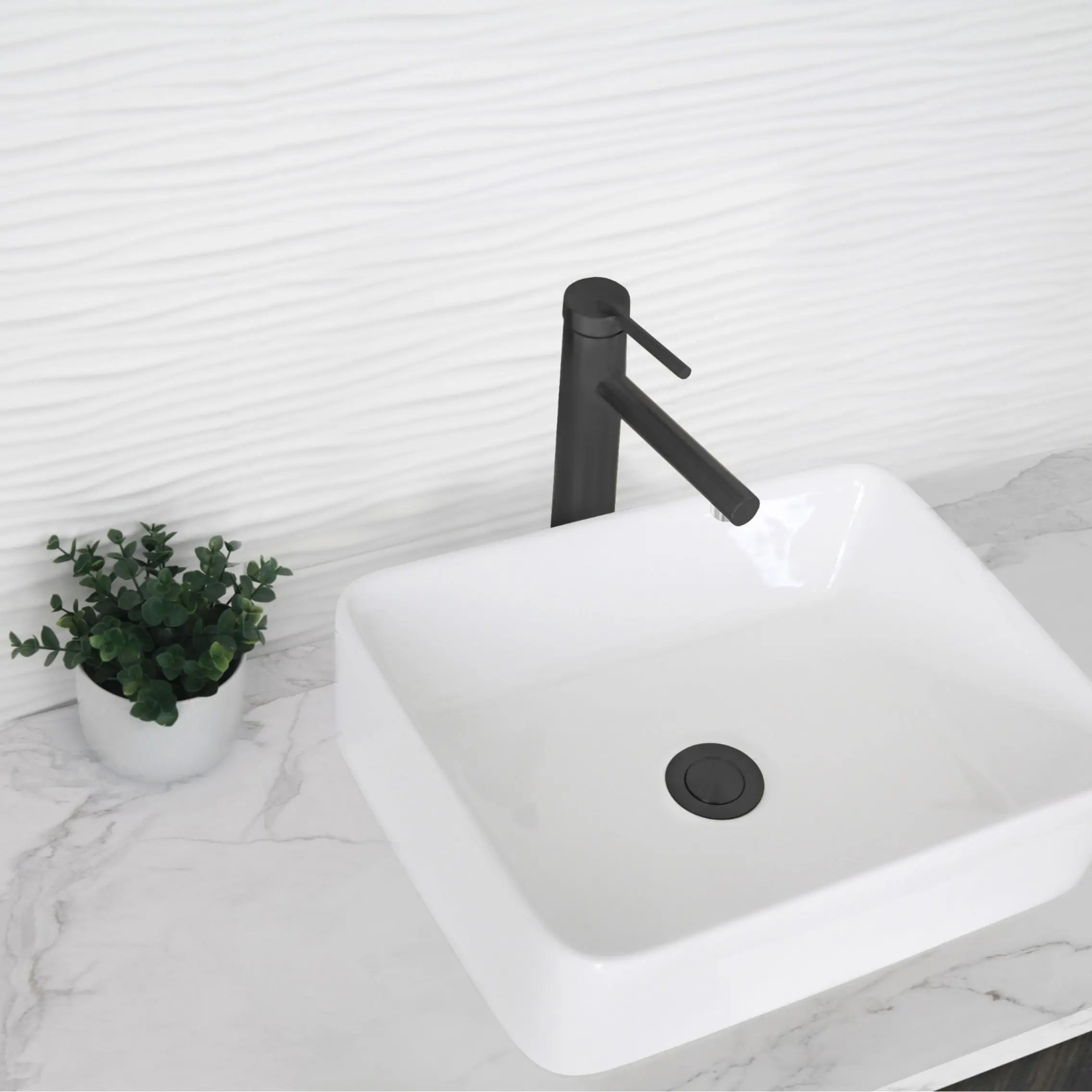 STYLISH Single Handle Bathroom Vessel Sink Faucet B-123N - Plumbing Market