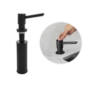 STYLISH Stainless Steel Soap Dispenser for Kitchen Sink. Pump Liquid Hand Lotion Dispenser S-01N - Plumbing Market