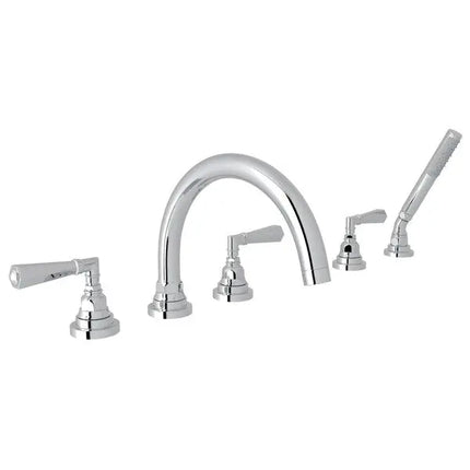 San Giovanni™ 5-Hole Deck Mount Tub Filler - Plumbing Market