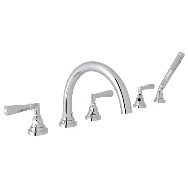 San Giovanni™ 5-Hole Deck Mount Tub Filler - Plumbing Market