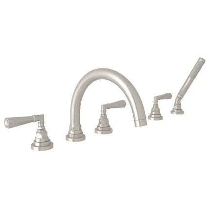 San Giovanni™ 5-Hole Deck Mount Tub Filler - Plumbing Market