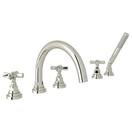 San Giovanni™ 5-Hole Deck Mount Tub Filler - Plumbing Market