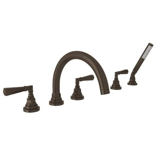 San Giovanni™ 5-Hole Deck Mount Tub Filler - Plumbing Market