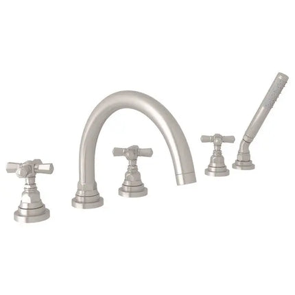 San Giovanni™ 5-Hole Deck Mount Tub Filler - Plumbing Market