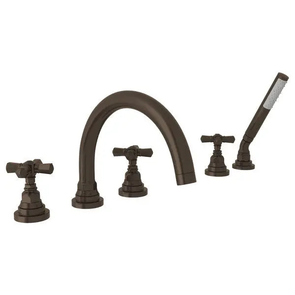 San Giovanni™ 5-Hole Deck Mount Tub Filler - Plumbing Market