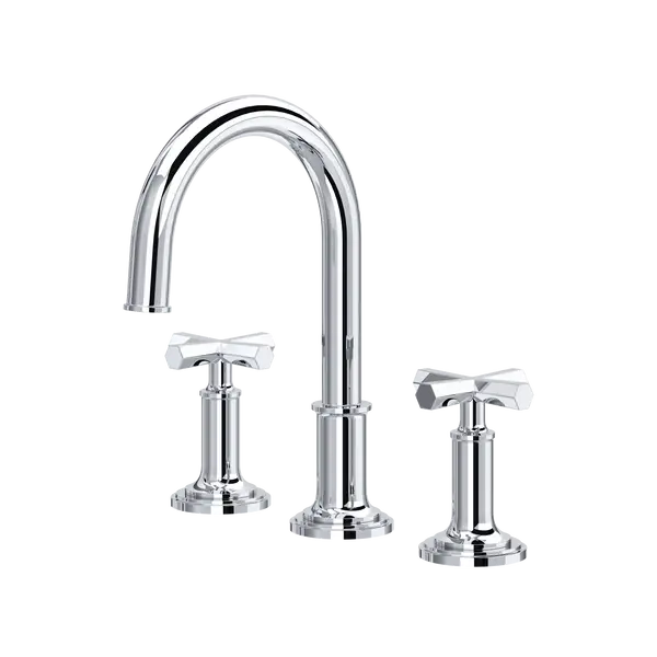 San Giovanni™ Widespread Lavatory Faucet With C-Spout - Plumbing Market