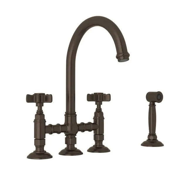 San Julio® Bridge Kitchen Faucet With Side Spray - Plumbing Market
