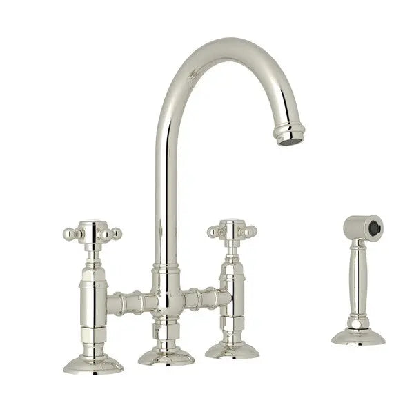 San Julio® Bridge Kitchen Faucet With Side Spray - Plumbing Market