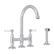 San Julio® Bridge Kitchen Faucet With Side Spray - Plumbing Market