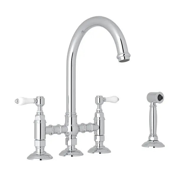 San Julio® Bridge Kitchen Faucet With Side Spray - Plumbing Market