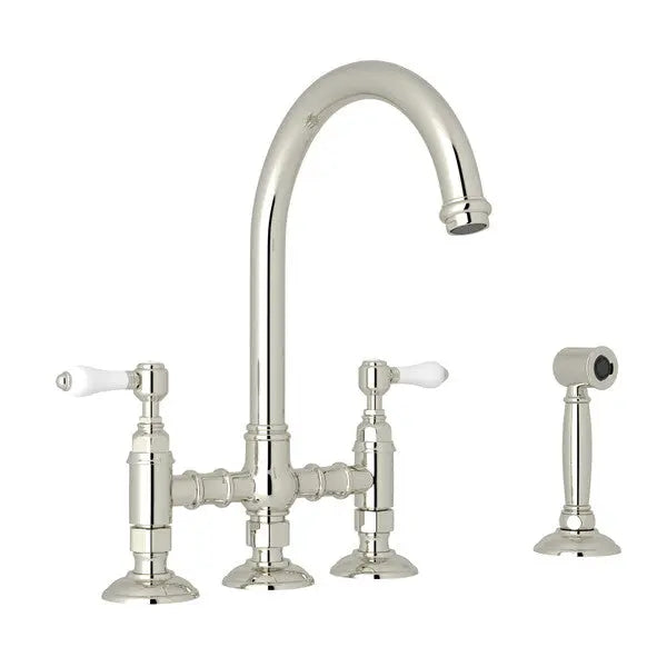 San Julio® Bridge Kitchen Faucet With Side Spray - Plumbing Market