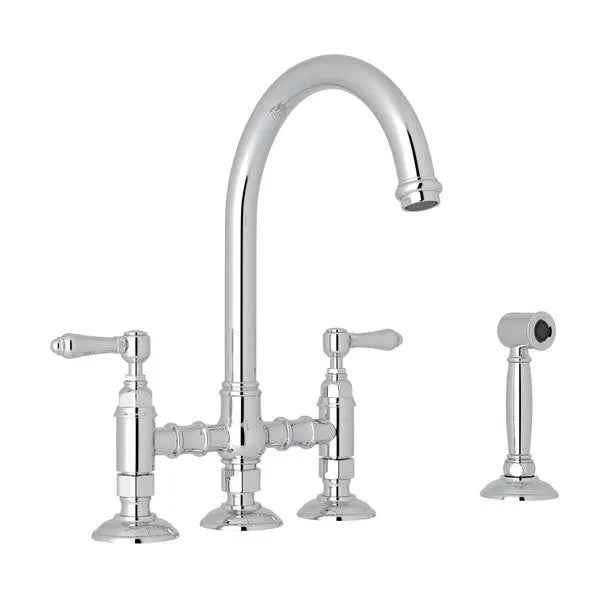 San Julio® Bridge Kitchen Faucet With Side Spray - Plumbing Market