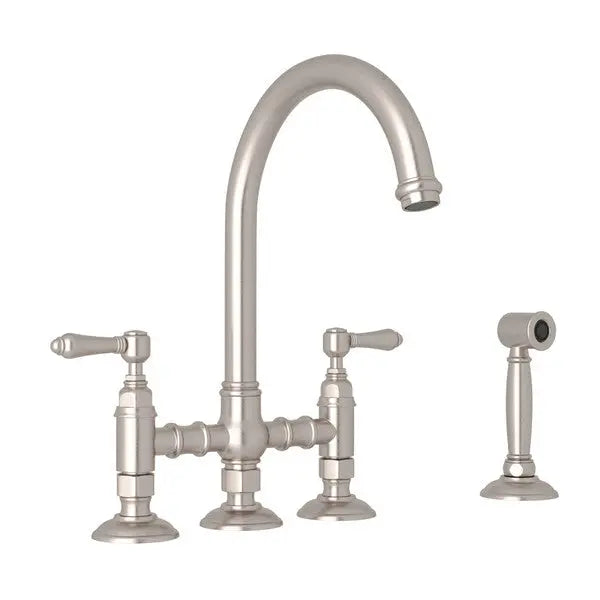 San Julio® Bridge Kitchen Faucet With Side Spray - Plumbing Market