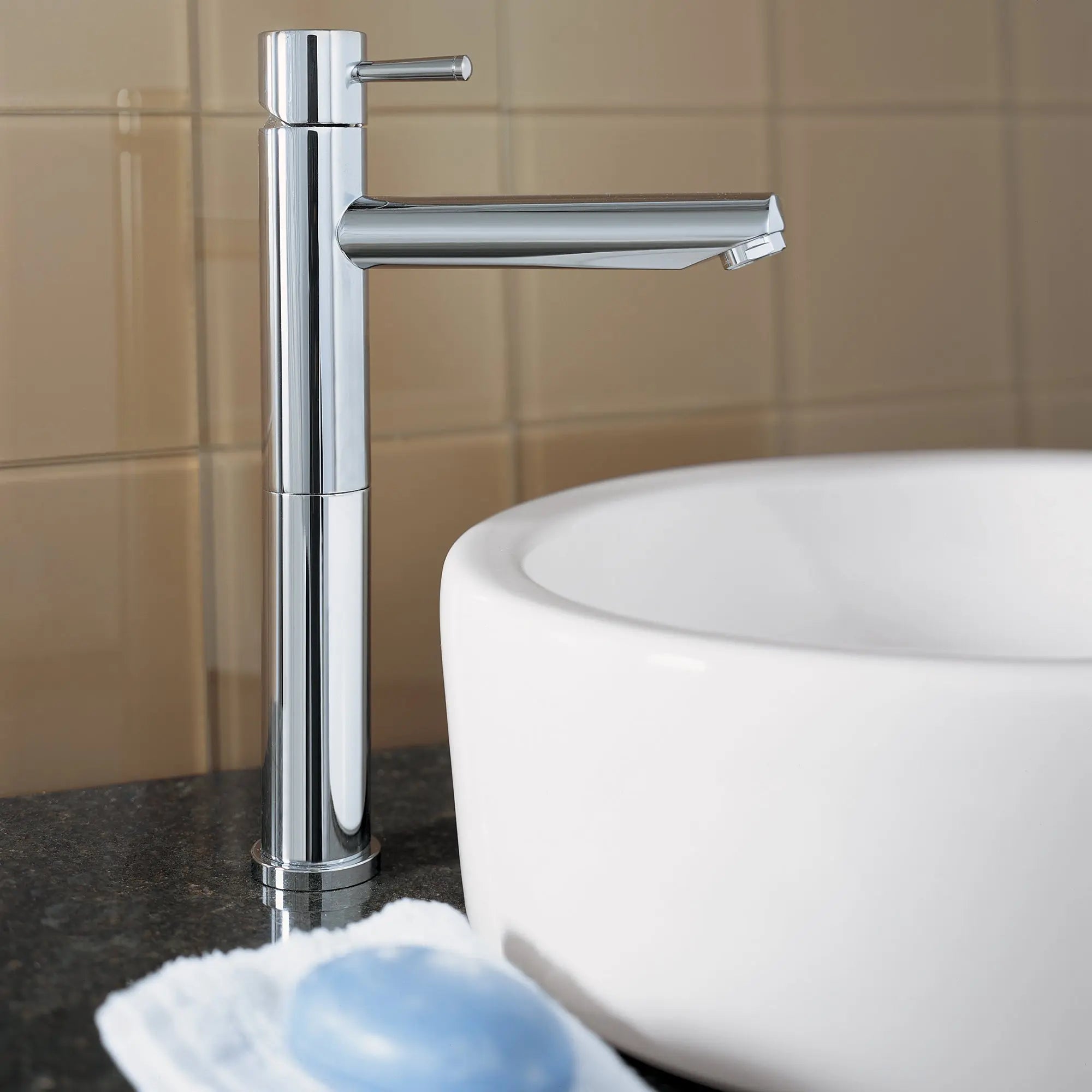 Serin Single Hole Single-Handle Vessel Sink Faucet 1.2 gpm/4.5 L/min With Lever Handle - Plumbing Market