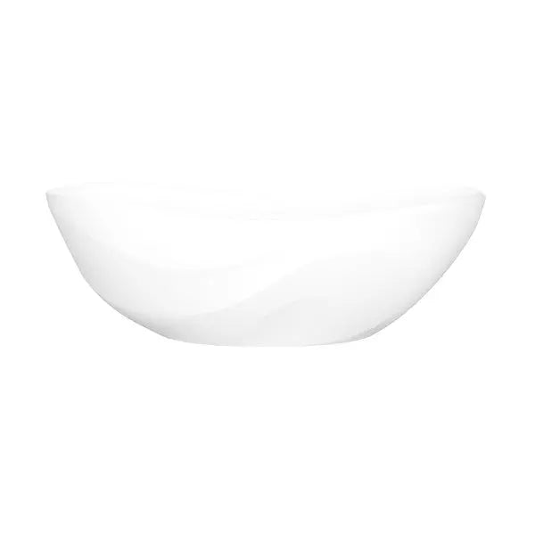 Seros™ 70" x 30" Freestanding Soaking Bathtub With Curved Rim - Plumbing Market