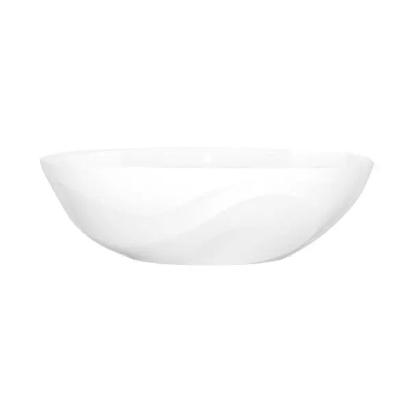 Seros™ 70" x 30" Freestanding Soaking Bathtub With Flat Rim - Plumbing Market