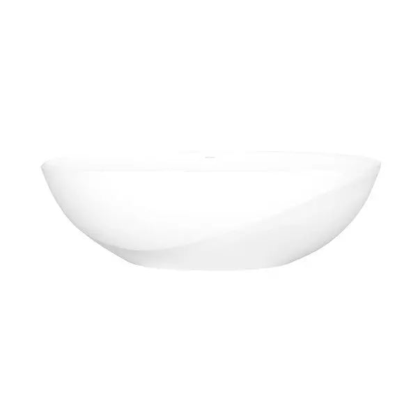 Seros™ 70" x 30" Freestanding Soaking Bathtub With Flat Rim - Plumbing Market