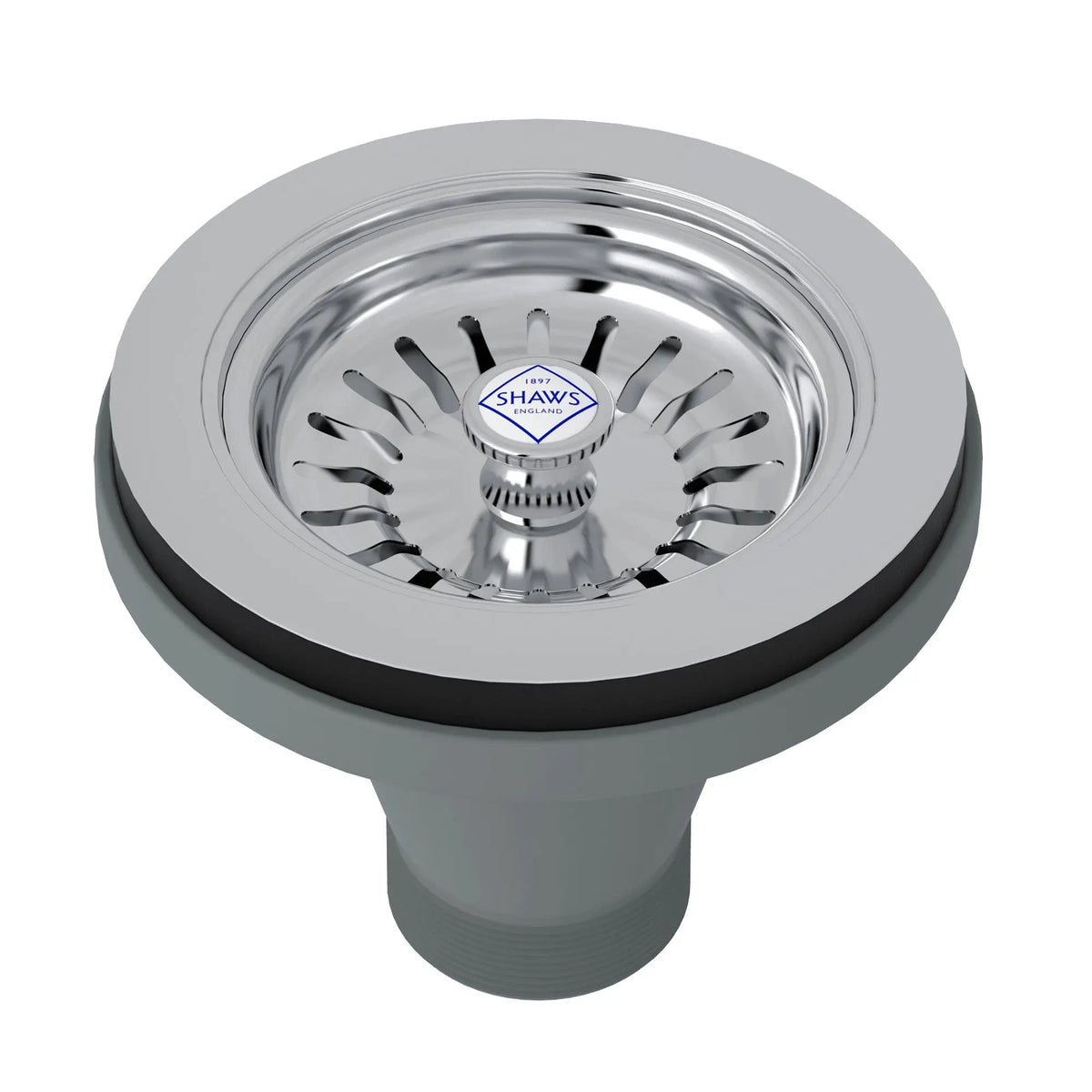 Shaws Basket Strainer SW734 - Polished Chrome