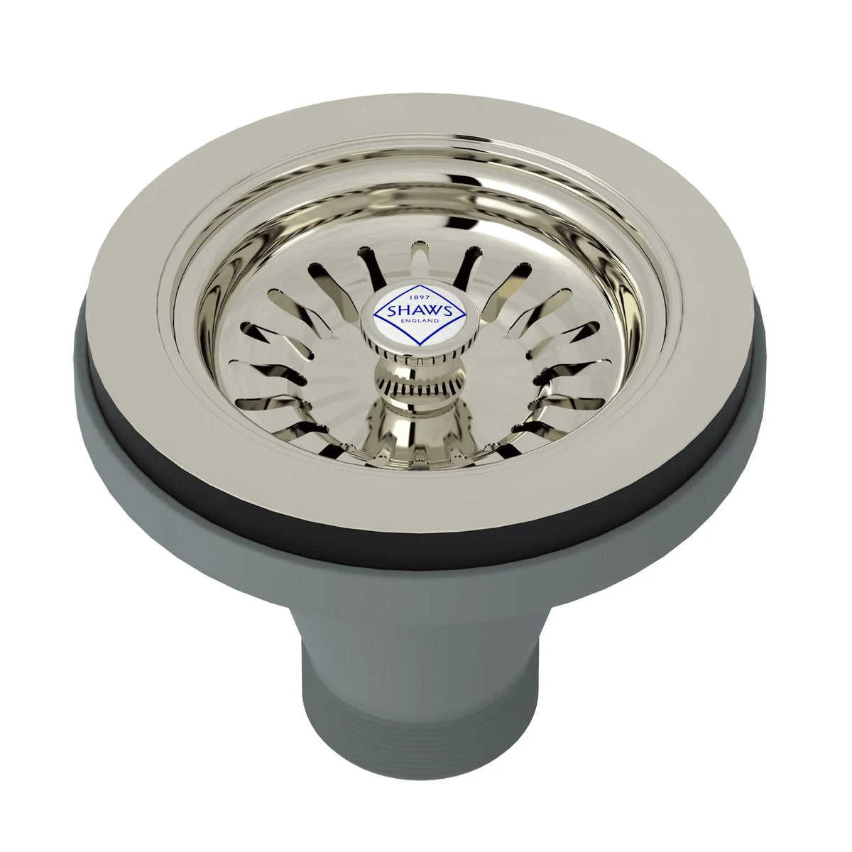 Shaws Basket Strainer SW734 - Polished Nickel