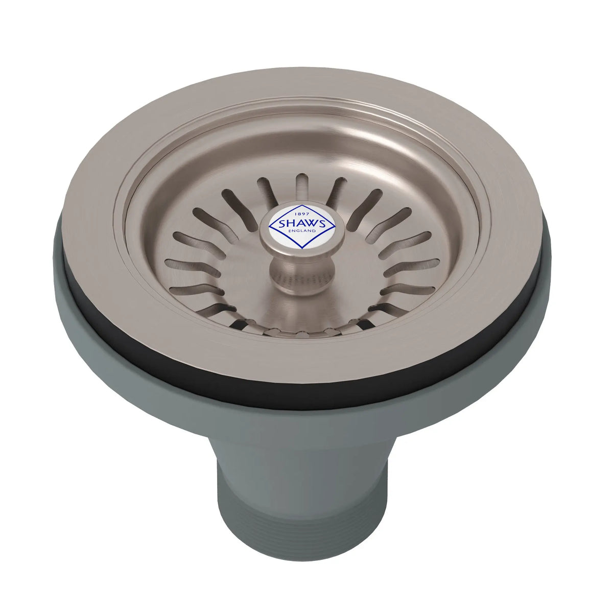 Shaws Basket Strainer SW734 - Satin Nickel
